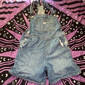 Levis Overall Shorts